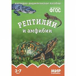 Книга из серии Мир в картинках - Рептилии и амфибии (Мозаика Синтез, 43150-606-2) - миниатюра